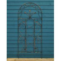 Leaf Design Metal Trellis (120cm x 50cm) by Gardman