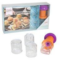 lets get baking party food recipe book cutters mini gift set