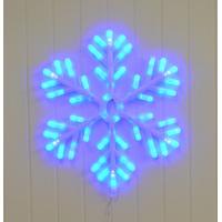LED Shooting Snowflake 60cm by Adventa