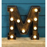 Letter M - Battery Operated Lumieres Light by Smart Garden