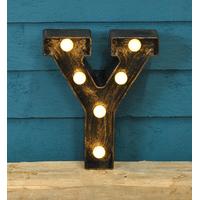 Letter Y - Battery Operated Lumi...