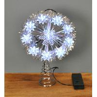 LED Christmas Tree Topper Light (Warm White) by Premier
