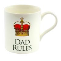 Lesser Pavey Dad Rules Fine China Mug