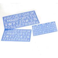 letters numbers stencils kit