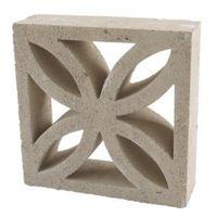 Leaf Block Off White Leaf Block (L)290mm (W)290mm (T)90mm