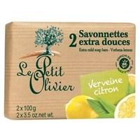 Le Petit Olivier 2 Extra Mild Soap Bars - Verbena Lemon 2x100g