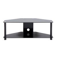 Leve Large Tv Stand In Black Glass