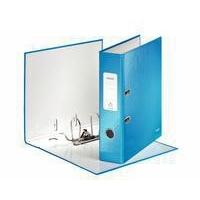 Leitz Wow Lever Arch File A4 80mm Metallic Blue 10050036
