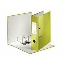 Leitz Wow Lever Arch File A4 80mm Metallic Green 10050064