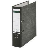 leitz lever arch file foolscap black 1082 10 95