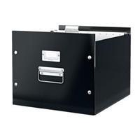 Leitz Click And Store Archive Box For A4 Suspension Files (Black)