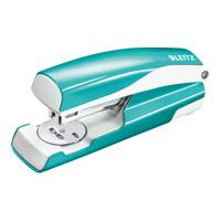 leitz 5502 metal stapler ice blue 30 sheets of 80gsm paper