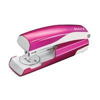 Leitz 5502 Metal Stapler (Metallic Pink) 30 Sheets of 80gsm Paper