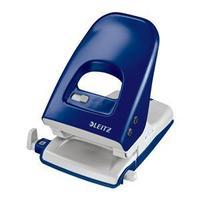 leitz 5138 nexxt series strong metal office hole punch blue 40 sheets  ...