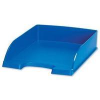 Leitz High Sided Letter Tray (Blue)