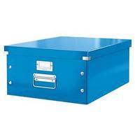 leitz wow click and store a3 large archive box blue