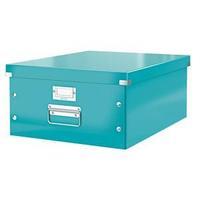 leitz wow click and store a3 large archive box ice blue