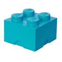 LEGO Brick 4 Storage Box, Azure
