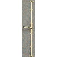 Lever Style Brass Espagnolette Door or Window Bolt