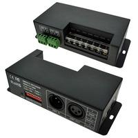 LED Supplies DMX Controller Const Voltage 12VDC - 24VDC 4 chan x 5...