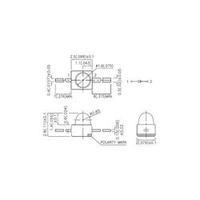 LED wired Red Convex 2 mm 150 mcd 40 ° 20 mA 1.85 V Kingbright KM2520SRD01