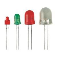 led wired red circular 3 mm kingbright l 616 bhd