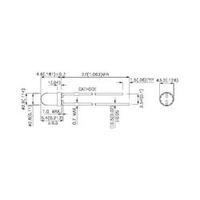 LED wired Blue Circular 3 mm 900 mcd 20 ° 20 mA 3.2 V Kingbright L-7104PBC-A