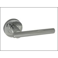 Lever on Rose Handle - Modular Chrome Finish