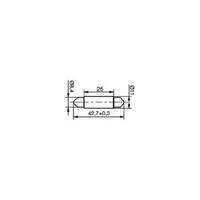 LED festoon S8.5 White 12 Vdc, 12 Vac 3520 mcd Signal Construct MSOG114362