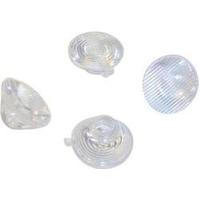 LED optics Water clear, Rippled Transparent 16 ° No. of LEDs (max.): 1 Carclo