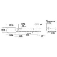 LED wired Green Oval 3.8 x 5.2 mm 5040 mcd 40 °, 100 ° 20 mA 3.2 V Broadcom HLMP-HM65-Y30DD