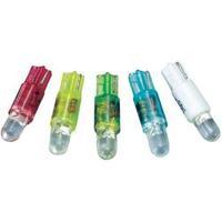LED bulb W2 x 4.6d Green 6 Vdc, ...