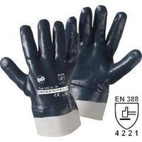 Leipold + Döhle 1452 Cross Nitrile gloves Nitrile rubber, completely coated Size 10