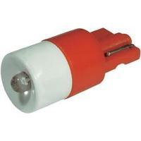 LED bulb W2.1x9.5d Red 12 Vdc, 12 Vac 330 mcd CML