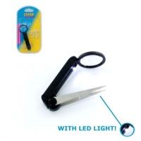 LED Light Magnifier Tweezers