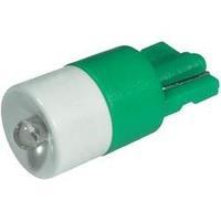 LED bulb W2.1x9.5d Green 12 Vdc, 12 Vac 2100 mcd CML