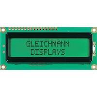 LED component Black Yellow-green (W x H x D) 80 x 36 x 13.2 mm Gleichmann GE-C1602B-YYH-JT/R