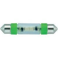 LED festoon Ultra green 24 Vdc, 24 Vac 850 mcd Signal Construct MSOE083974