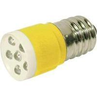 LED bulb E14 Yellow 24 Vdc, 24 Vac 1050 mcd CML