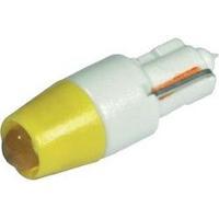 LED bulb W2 x 4.6d Yellow 24 Vdc, 24 Vac 200 mcd CML