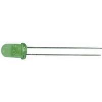 LED wired Green Circular 3 mm 180 mcd 40 ° 20 mA 2.1 V Kingbright L-7104MGD