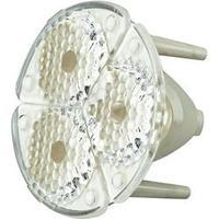 LED optics Water clear, Rippled Transparent, White 25 ° No. of LEDs (max.): 3 Barthelme