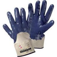 Leipold + Döhle 1451 Cross Nitrile gloves Nitrile rubber, partly covered Size 10