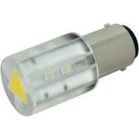 LED bulb BA15d Yellow 24 Vdc, 24 Vac 400 mcd CML