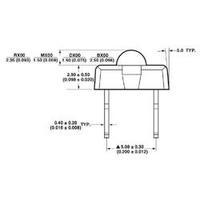 LED wired Amber Rectangular 7.6 x 7.6 mm 70 ° 70 mA 2.6 V Lumileds - Lights from Silicon Valley HPWT-ML