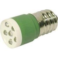 LED bulb E14 Green 24 Vdc, 24 Vac 3150 mcd CML