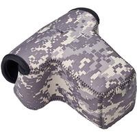 lenscoat bodybag with lens digital camo