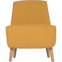 leo accent chair yolk yellow