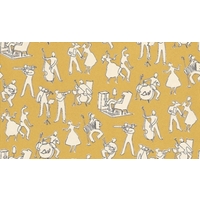 Lewis & Wood Wallpapers Go Cat Go - Pernod, LW155246