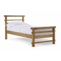 Lecco Short Wooden Bed Frame Single